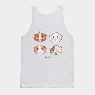 Cute adorable Guinea pigs illustration Tank Top